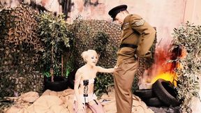 Farrah Fox Sucks The Soldier&#039;s Dick Clean After He Fucks Her