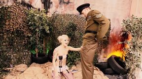 Farrah Fox Sucks The Soldier&#039;s Dick Clean After He Fucks Her