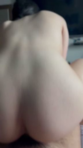 Surprise me with blue thong