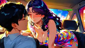 Betrayed 39-year-old Latina Wife Gets Fucked Hard by Taxi Driver on the Road - Ai Animation
