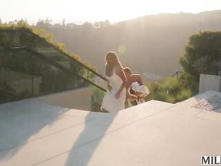 MILFY Wicked Blond mother I'd like to fuck Kate Dalia Has to Sneak Her Hunk Toy Out Of The Abode When Hubby Comes Home Early