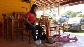 LUCY - Now you are my slave and not I yours!