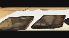 Cute Track Spikes Destroy Tablets (Close Up Version)