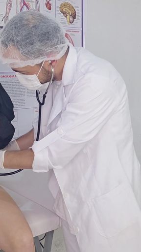 Nun has her first exam with a gynecologist! She had never been touched!   Clip 1