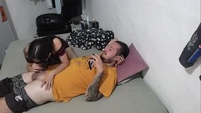 Innocent MILF gets pounded in doggystyle and her pussy drips with cum