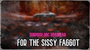 Surprise BBC Roadhead for the Sissy Faggot XVIDEOS