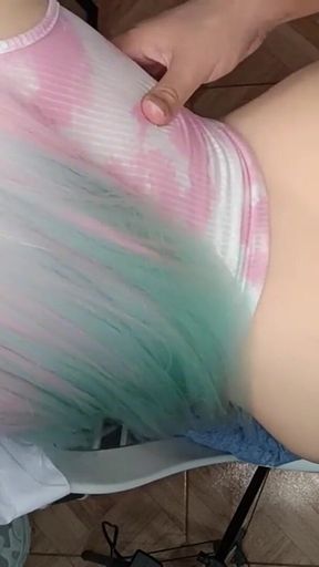 756 Anal Sex with My Big-assed Goth Stepsister