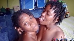 black thots loving their own piss and spit fetish