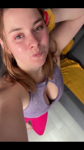 I Don't Know Where to Start My Morning, with Yoga or Jogging. Will You Be My Trainer?