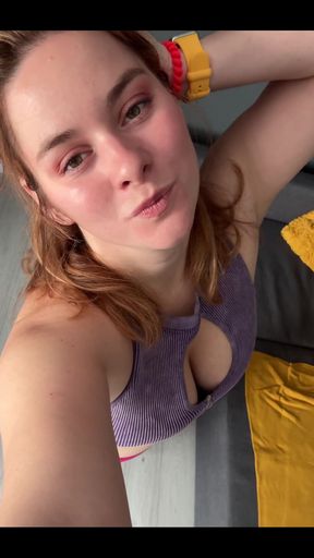 I Don't Know Where to Start My Morning, with Yoga or Jogging. Will You Be My Trainer?
