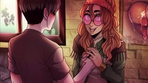 Art is About Novel Perceptions - Acting Nude Painting Model Painting Infront of Futanaris