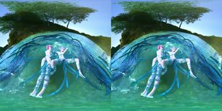 Rem and Ram tentacles II underwater - VR