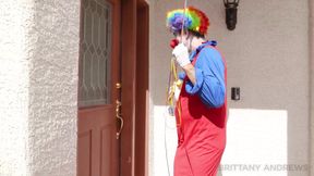 Blonde Brittany Andrews Sucks And Rides Clown Marcus London&#039;s Cock!