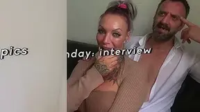 Lascivious subslut Brooke Jameson dominated and fed cum