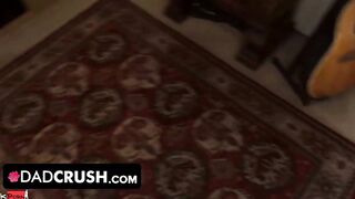 Dad Crush - Fit Young Vixen Getting Disciplined And Her Cute Little Booty Spanked By Her Stepdaddy