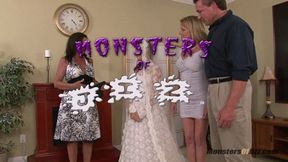 Awkward Wedding Planning Ends In Massive Facial Cumshot