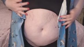 DisabledDaisyBBW wrap dress strip tease and ass shaking