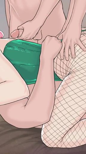 Quickie a Love Hotel Story: Hentai Anime Gangbang Cartoon - Episode 18