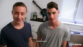 Playful Twinks Turn Up the Heat in Steamy POV threesome—CzechHunter
