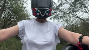 Picking up My Favorite Didi Client Without a Bra!