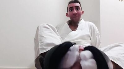 YES SENSEI! - NINJA SOCKS - WHAT IS OFF WHITE, FOUL SMELLING & DRIPPING IN SWEAT? CLICK TO FIND OUT!