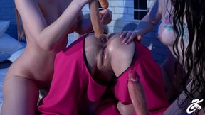 Squid Game XXX Parody Vol. 1 - Ksu Colt, Sia Sibera, Lesya Moon, Sonya Vibe