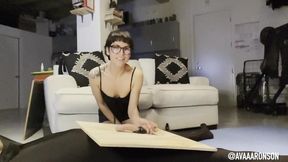 Nympho Lioness Worships Dick Through Glory Hole W/ Dirty Talking! True Femdom Tease - Full Vid On Of