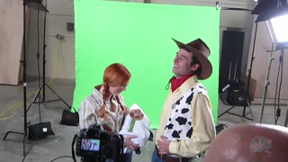 On the Porn Set of Sex Toy Story