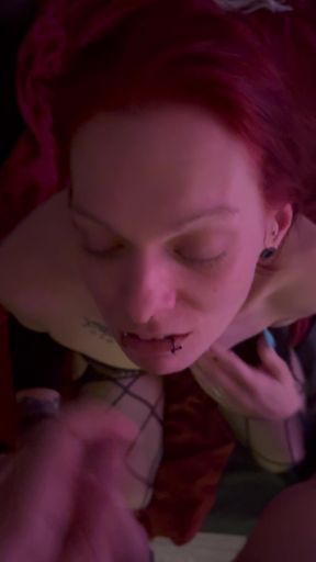 KirbyRed- Huge Facial for the Cumslut