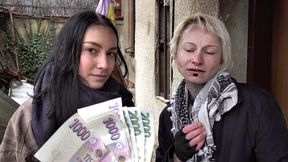 Sisterly threesome with tattooed and pierced fresh-faced girls