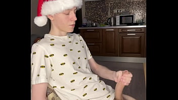 Naughty Solo Session Floods Twink Abs With Cum