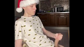 Naughty Solo Session Floods Twink Abs With Cum