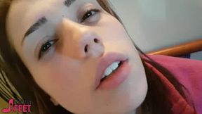 Petra irresistible girl loves cigarettes