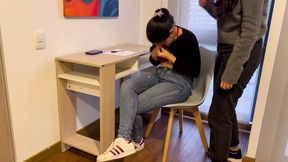 Hotty Colombian Teen Babysitter Wants It Bad