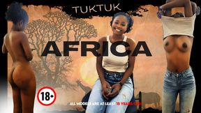 TukTuk Raw Black Teenager Gags on BBC in POV - 8K 60FPS