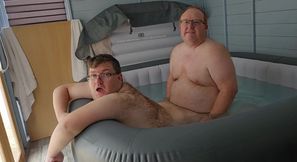 Daddy Fucks His Hairy Bear in the Jacuzzi