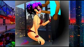 Emu Devours JonnyStones Thick Cock in Steamy Interracial Blowjob Scene