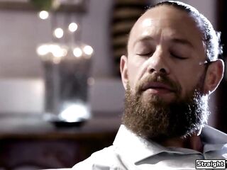 Brunette hair Anny Aurora keeps teasing her stepuncle. The dude gives in,lets his stepniece suck his large dick in advance of licking and screwing her curly snatch