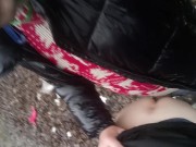 Boring rainy day, we were horny, so I gave my cock inside friend ass