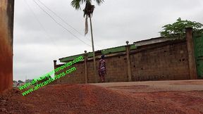 the motorcycle driver carrier and his customers in a public fuck on the road in yaounde, cameroon. his big cock, he copiously fucks his client on the motorbike.exclusively on xvideos.com and x