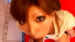 Mariko deals cock between her lips in se - More at javhd.net