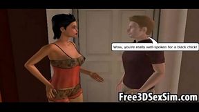 Sexy 3D Anime Babe Explains Prostitution Lingo With Seductive Charm