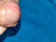 More pre cum! Uncut dick