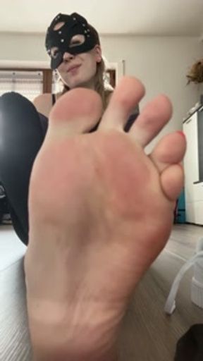 I want to press my sweaty socks in your face