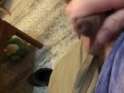 Big dick wank