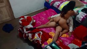 Esposa infiel con el amigo del cornudo