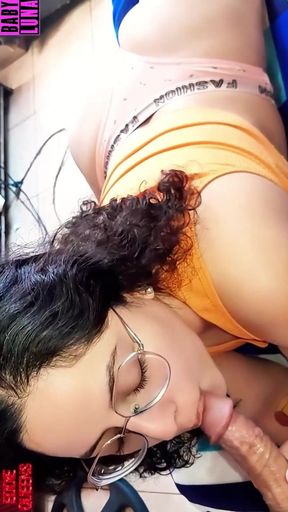 She Was Supposed to Cover up Instead, She Got on Her Knees and Begged for More