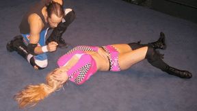 A PILEDRIVER MATCH with a Male Chauvinist Pig - Krissy Vaine vs Michael Yamaha (IN HIGH DEFINITION)