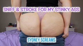 Sniff and Stroke For My Stinky Ass