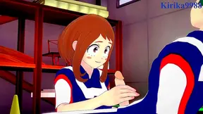 My Hero Academia – Ochako & Izuku Intense 3D Anime Sex With Big Boobs Creampie